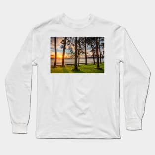 Sunrise Through The Trees Long Sleeve T-Shirt